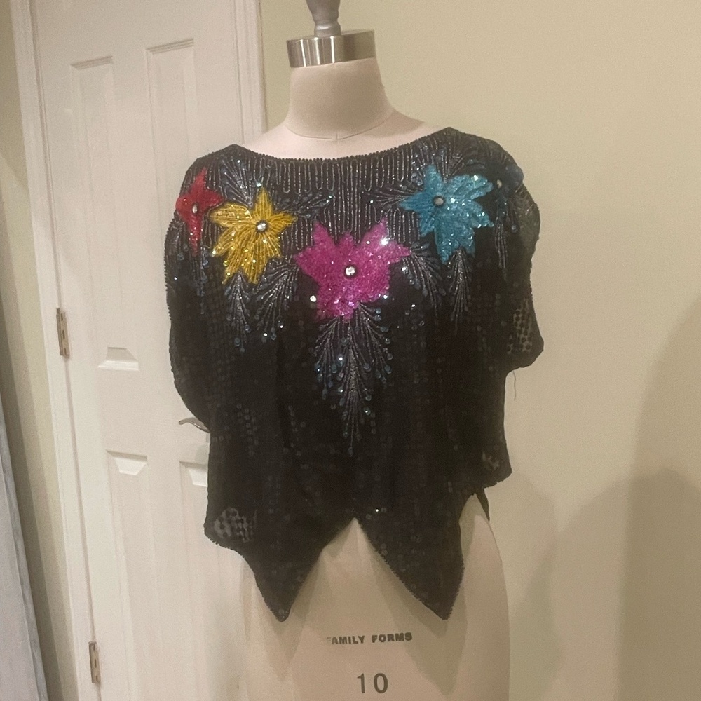 Sequin top